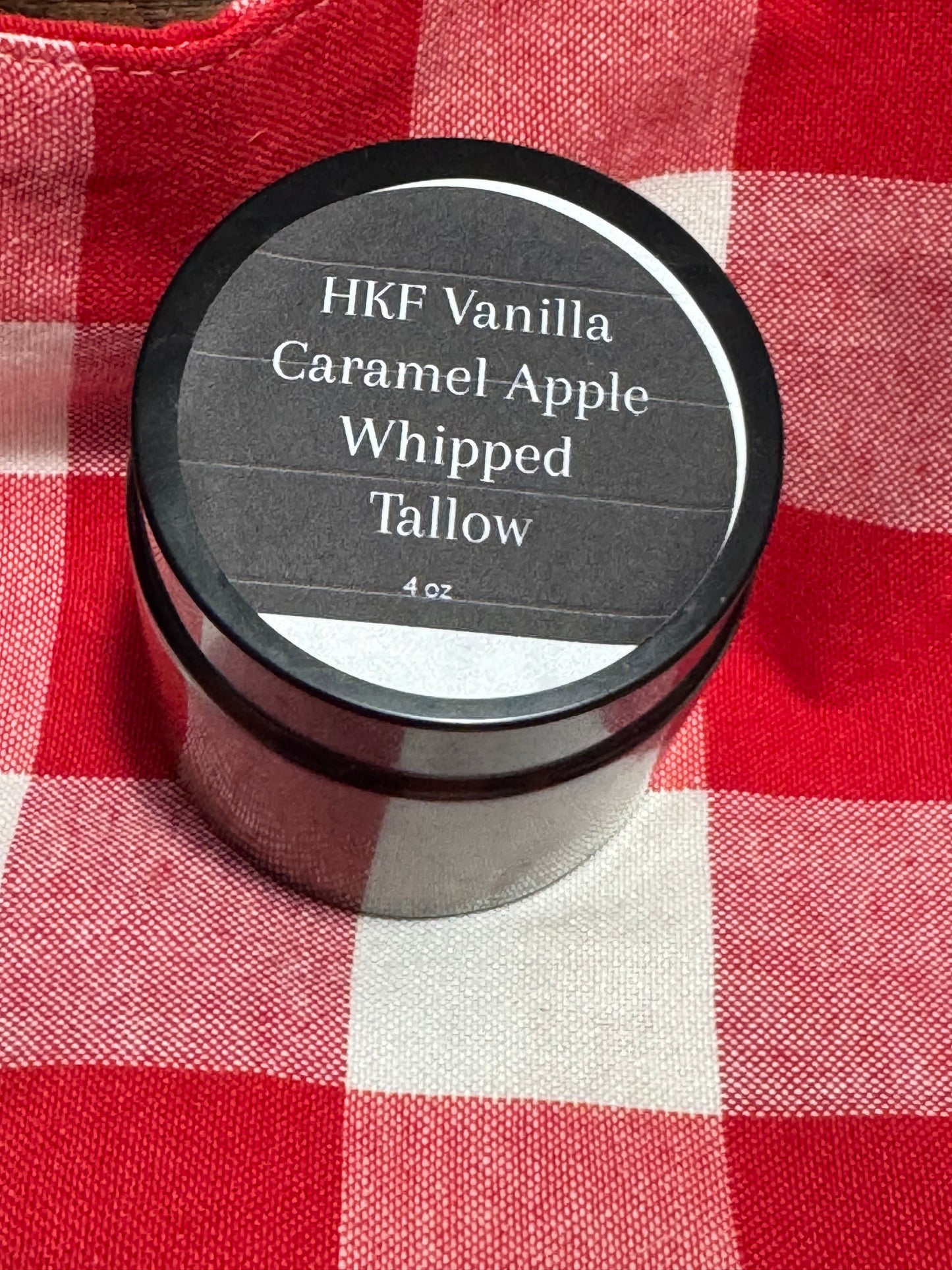 HKF Vanilla Caramel Apple Whipped Tallow (4 oz)
