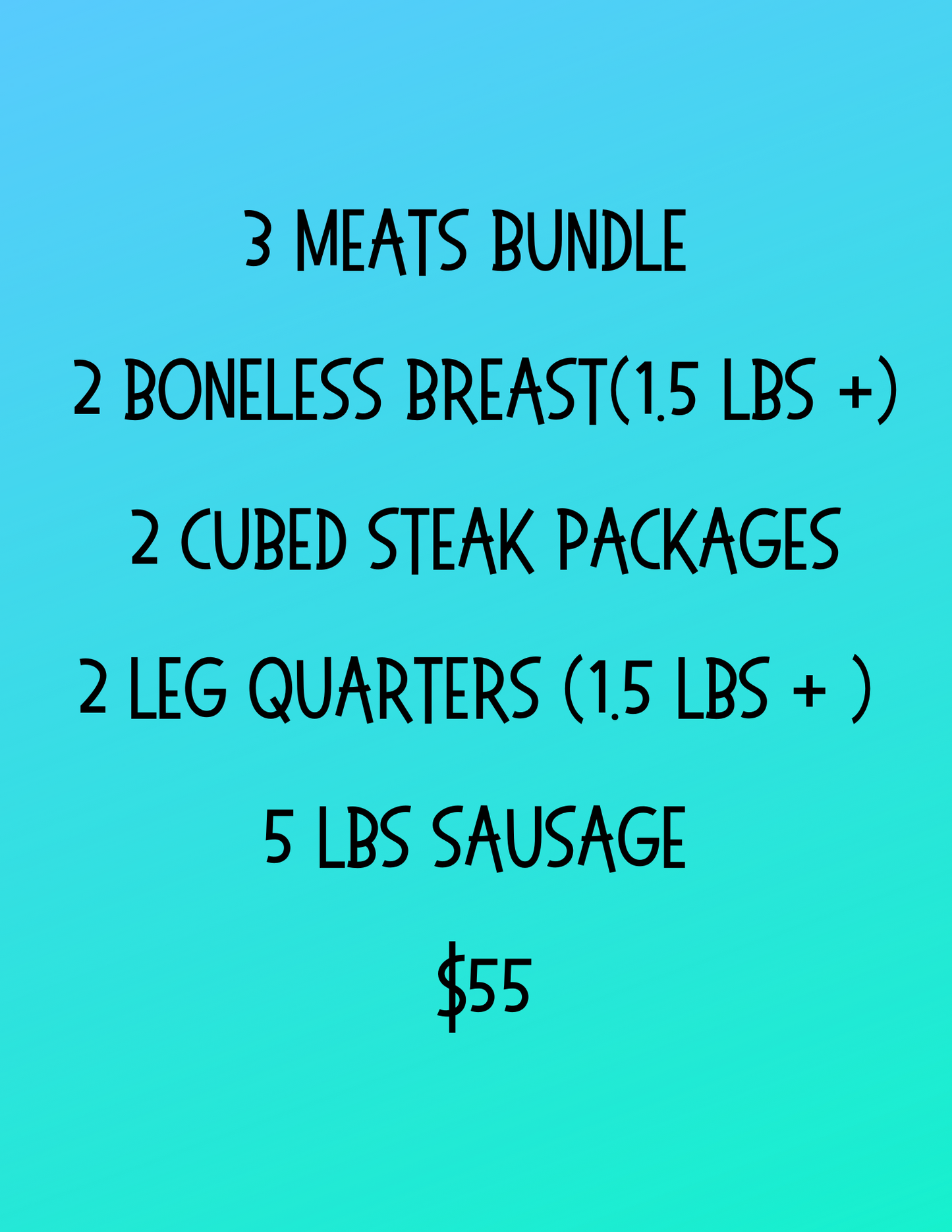 3 Meats Bundle