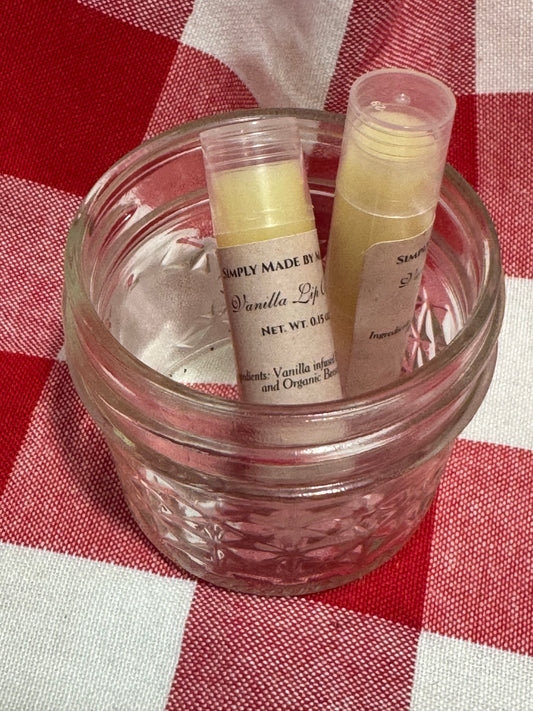 Grass-Finished Tallow Lip Balm – Vanilla