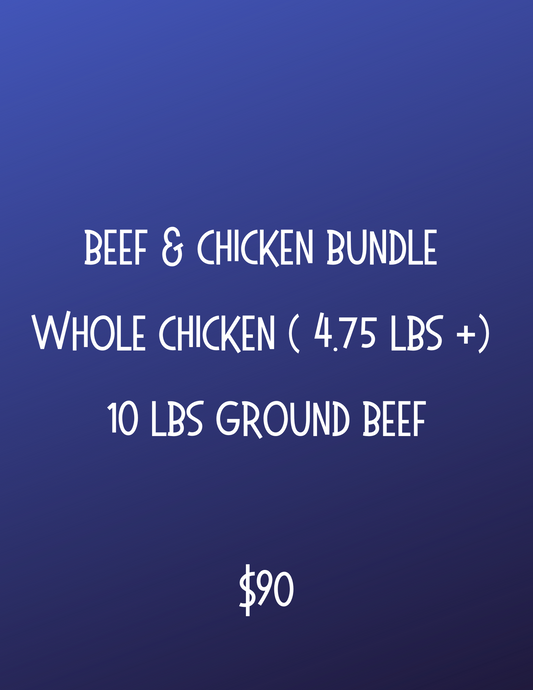 Beef & Chicken Bundle